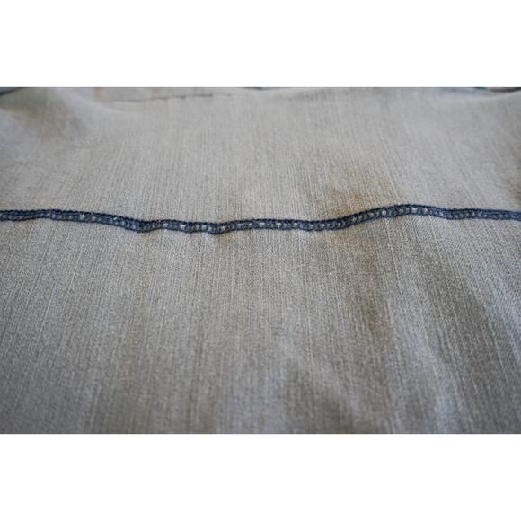 Monthorigin Distress Denim Harem Overalls Baggy Boho Lagenlook Artsy Jumpsuit - Picture 7 of 14